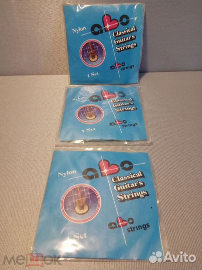 Струны аво для гитары 3 набора Винтаж