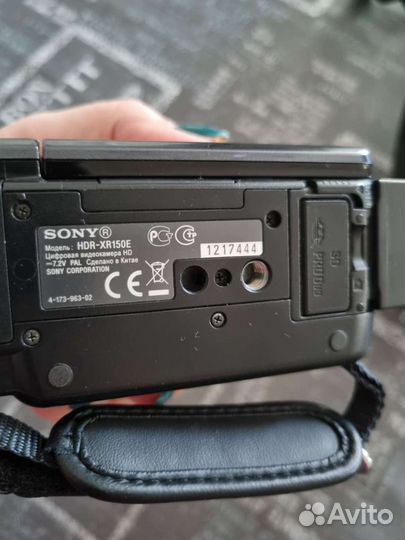 Цифровая видеокамера sony HDR-XR150