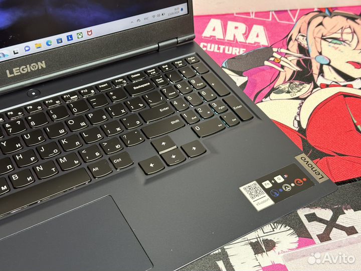 Ноутбук Lenovo Legion RTX3050 i5-11400H 144Hz