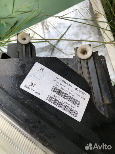 Фара левая priora