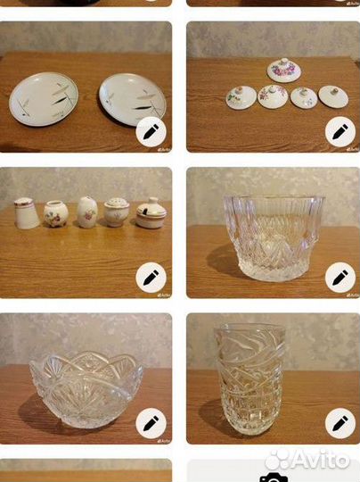 Фарфор и хрусталь СССР