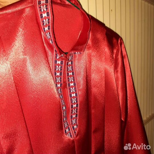 Русско-народная рубашка с поясом