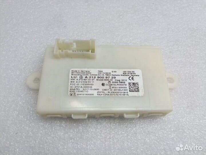 Блок управления бесключевого доступа Mercedes-Benz