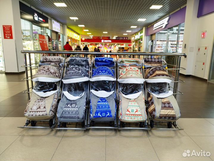 Санки коляска Galaxy 1