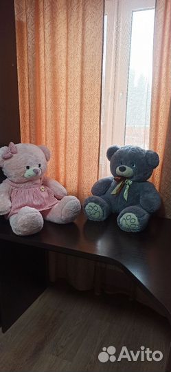 Большие плюшевые медведи новые