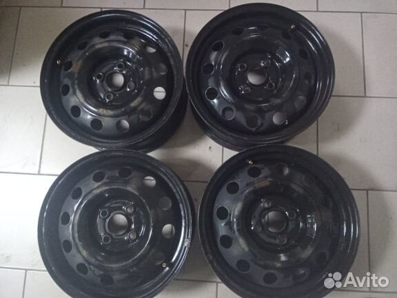 Диски штампованные, r15, Kia Rio, hyundai solaris