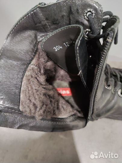 Зимние ботинки натуральная кожа 40 размер