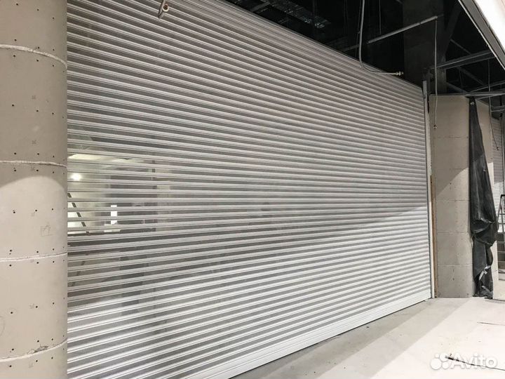 Ворота в паркинг/роллета в паркинге/роллеты