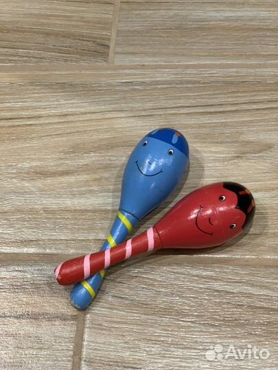 Маракасы детские игрушки погремушки пакетом