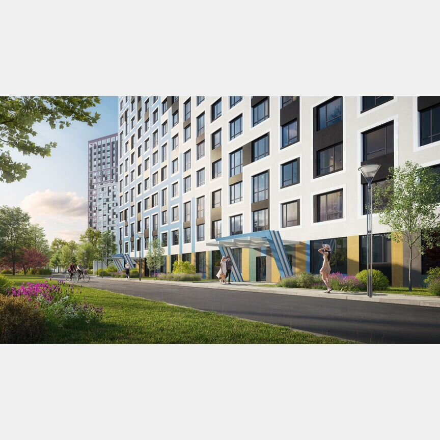 1-к. квартира, 34 м², 9/14 эт.