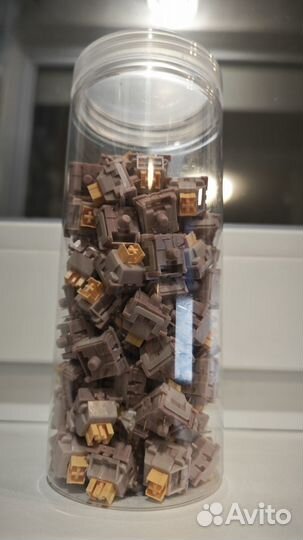 Свитчи Outemu Peach V1 Linear 3pin, 90 PCS