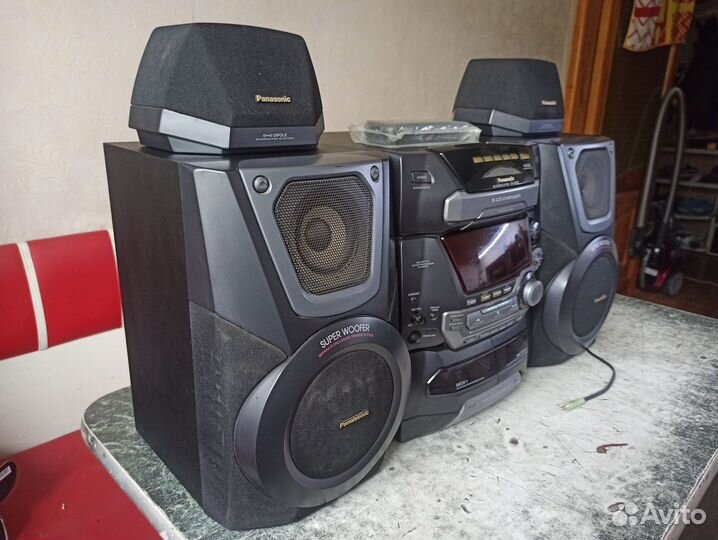 Музыкальный центр Panasonic SA-AK25 с колонками