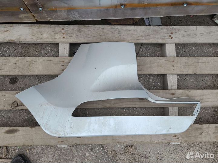 Бампер задний левый kia sportage 3 sl