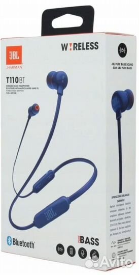 Беспроводные наушники jbl tune 110bt