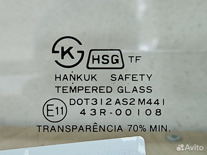 Стекло двери передней правой Daewoo Espero