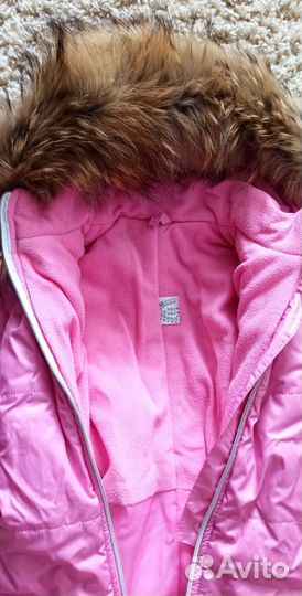 Зимний комбинезон для девочки 98