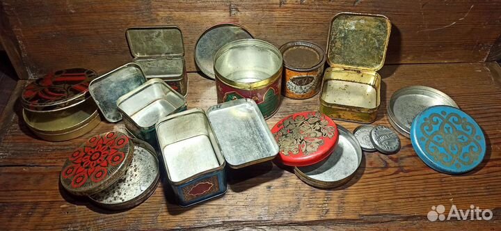 Жестяная банка, котелок