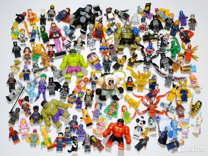 Lego минифигурки DC, Marvel, star wars, Minifigure