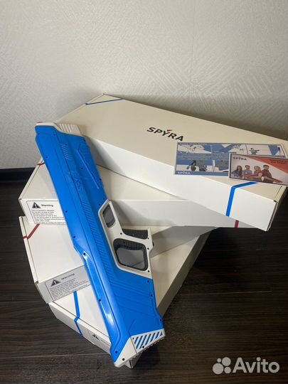 Водяной электрический пистолет Spyra One. Синий