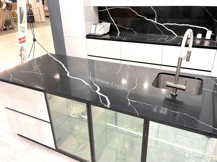 Столешницы кухня подоконники из камня