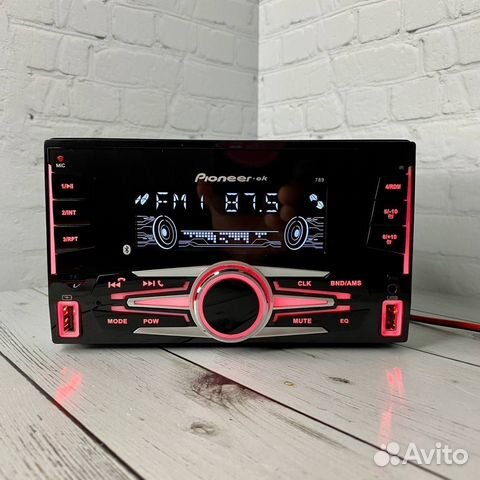 Магнитола 2din с большим экраном Pioneer купить в Иркутске | Авито