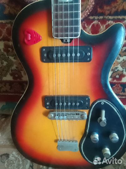 Электрогитара музима DDR (Германия)