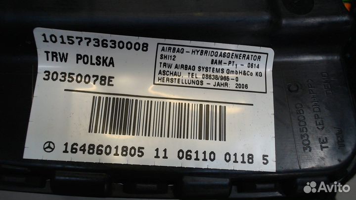 Подушка безопасности в сиденье Mercedes GL X164, 2