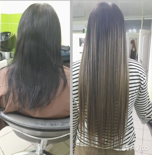 Наращивание волос