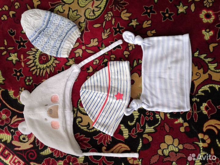 Шапки для новорождённых