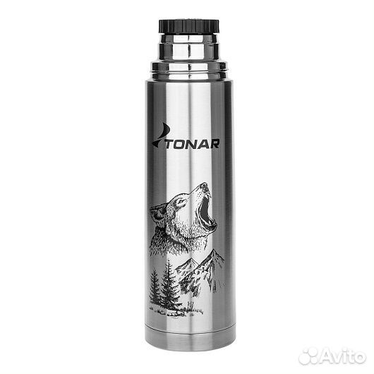 Термос (HS.TM-050-W) tonar 30х8.5см, 1л