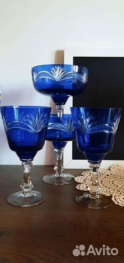 Цветной хрусталь СССР