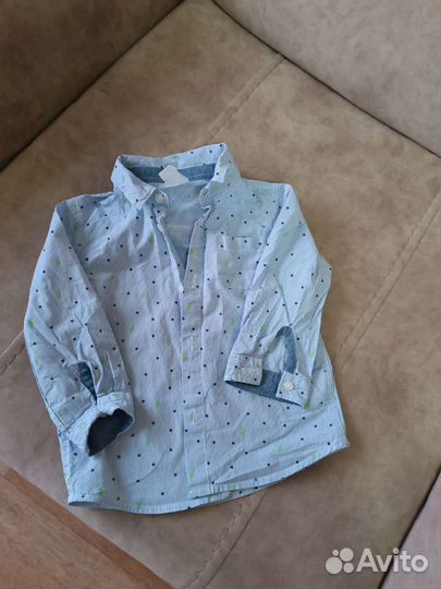 Рубашка для мальчика 92
