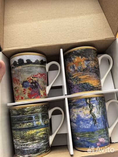 Набор кружек клод моне