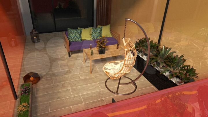 Квартира-студия, 39 м² (Грузия)
