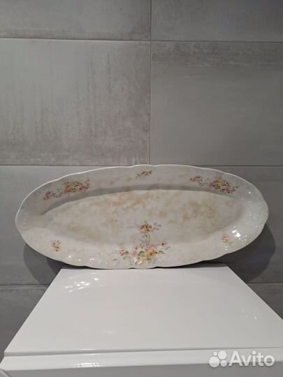 Блюдо старинное villeroy&boch