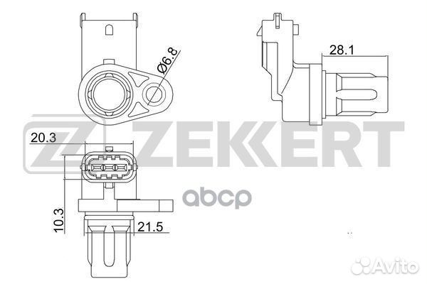 Датчик положения распредвала Kia Rio III 11- G