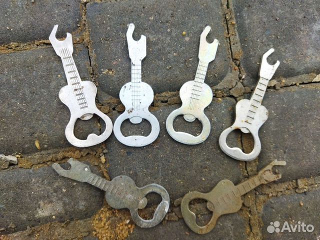 Открывашка открывалка гитара СССР металл