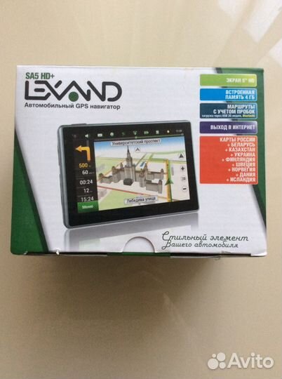 Автомобильный GPS навигатор lexand SA5 HD+