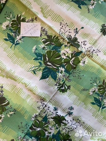 Ткань отрез лен