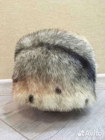 Женская шапка норка, нерпа