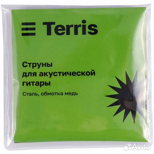 Акустическая гитара Terris TD-045 NA Starter Pack (аксессуары в компл)