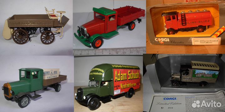 Модель грузовики 1/43 1/50 Mercedes Magirus Opel