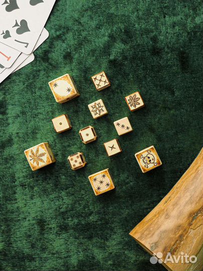 Зарики(кубики) из бивня мамонта