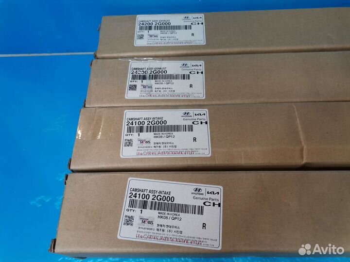 Распредвалы для G4KD и G4KE 241002G000 242002G000