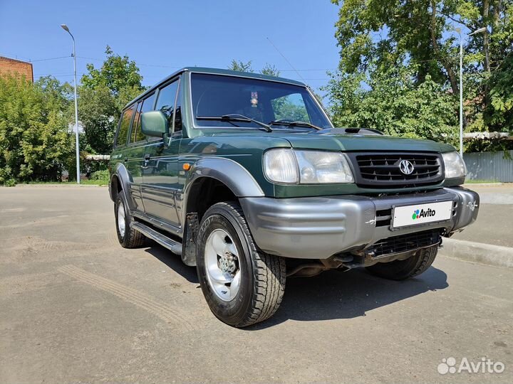 Hyundai Galloper 2.5 МТ, 2000, 220 000 км