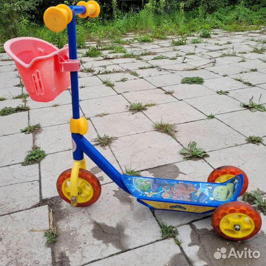 Самокат детский трехколесный