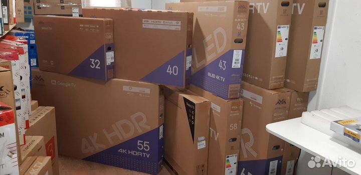Телевизоры новые hyundai 43 UHD 4K SMART TV