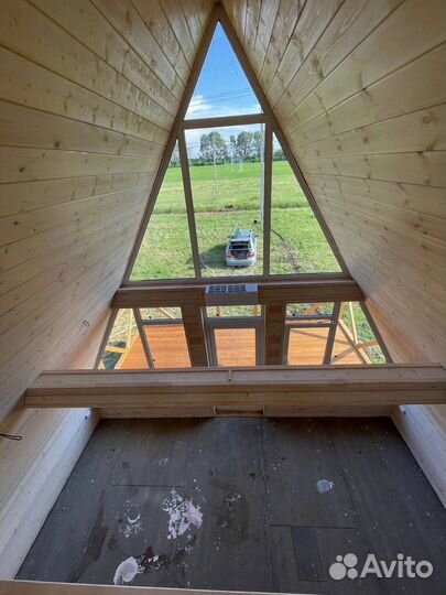 Строительство A-frame