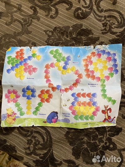 Напольная мозайка детская игра