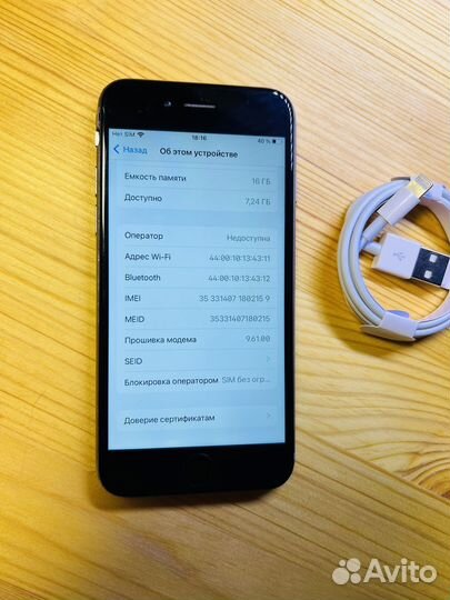 iPhone 6s 16gb